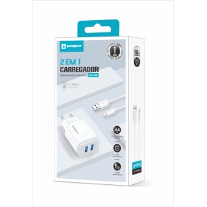 (SX-FC58-I6) - Carregador De Parede + Cabo Lightning - [Caixa com 200 peças]