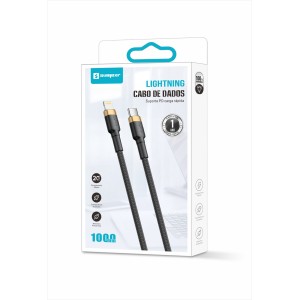 SX-B116-cl) CABO PARA CARREGAMENTO E TRANSFERÊNCIA DE DADOS LIGHTNING PARA USB-C
