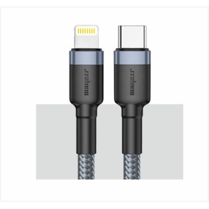 SX-B116-cl) CABO PARA CARREGAMENTO E TRANSFERÊNCIA DE DADOS LIGHTNING PARA USB-C