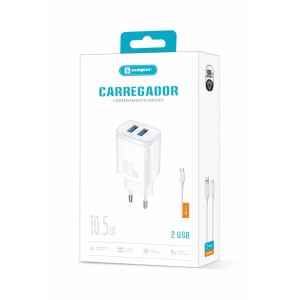 {SX-FC60-1 (C)} CARREGADOR 10.5W (200 PEÇAS NA CAIXA)