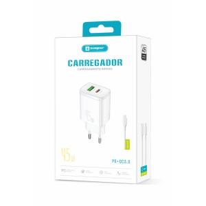 {SX-FC62-3 (I6)} CARREGADOR 45W (200 PEÇAS NA CAIXA)