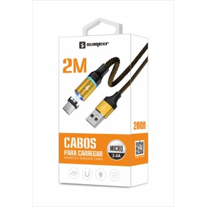 (SX-B16V8-2M) - Cabo Micro Usb - [Caixa com 200 peças]