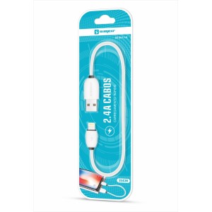 (SX-B111-I6) - Cabo Lightning - [Caixa com 300 peças]